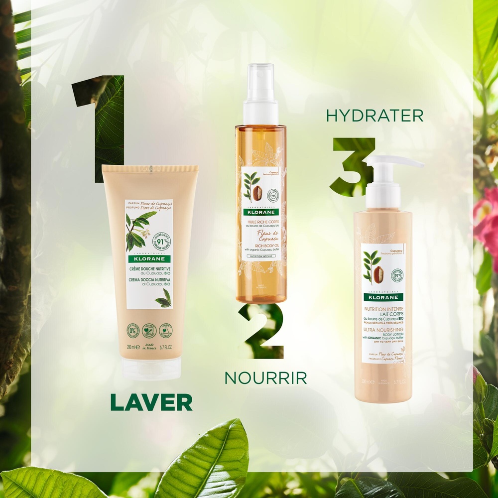 Klorane Fleur de Cupuaçu Crème de douche 75ml Crème de douche