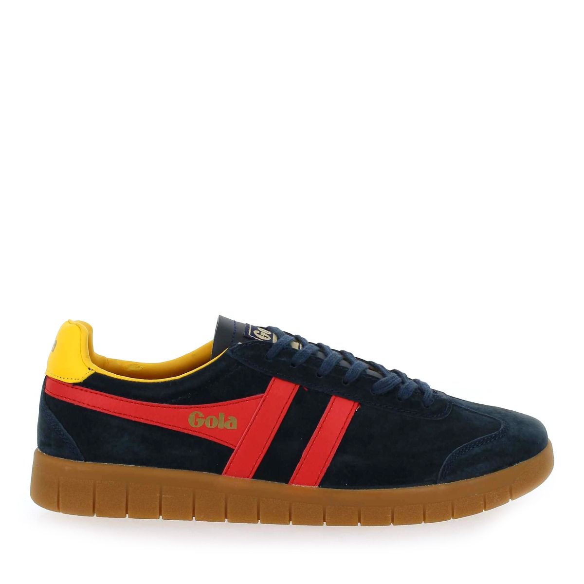 Gola  HURRICANE SUEDE CMB046 - Marine Rouge