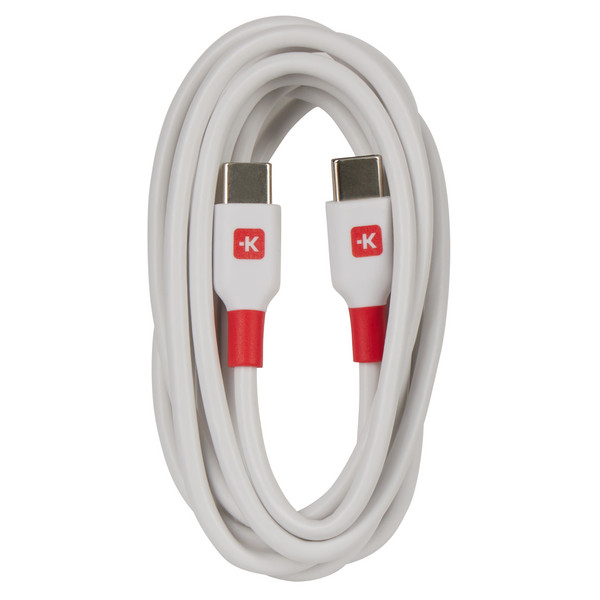 WORLD USB CHARGER AC65PD WITH USB-C CABLE - Reisestecker