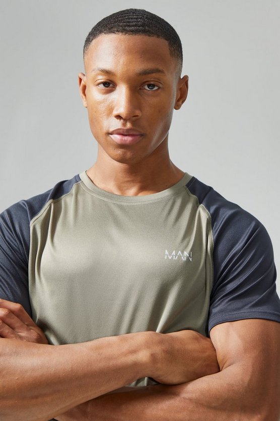 Man Active Gym Raglan T-Shirt