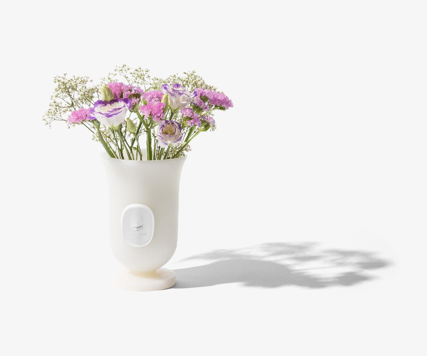 Vase Médicis blanc - Petit modèle