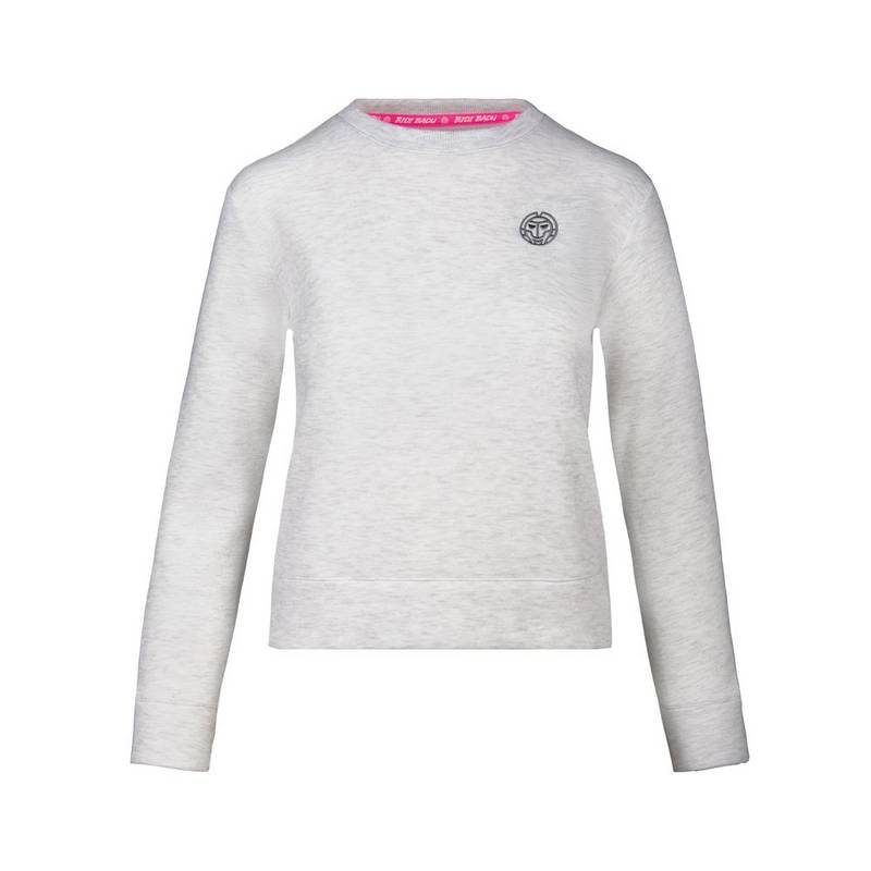 BIDI BADU Mirella Basic Crew Hoodie Damen