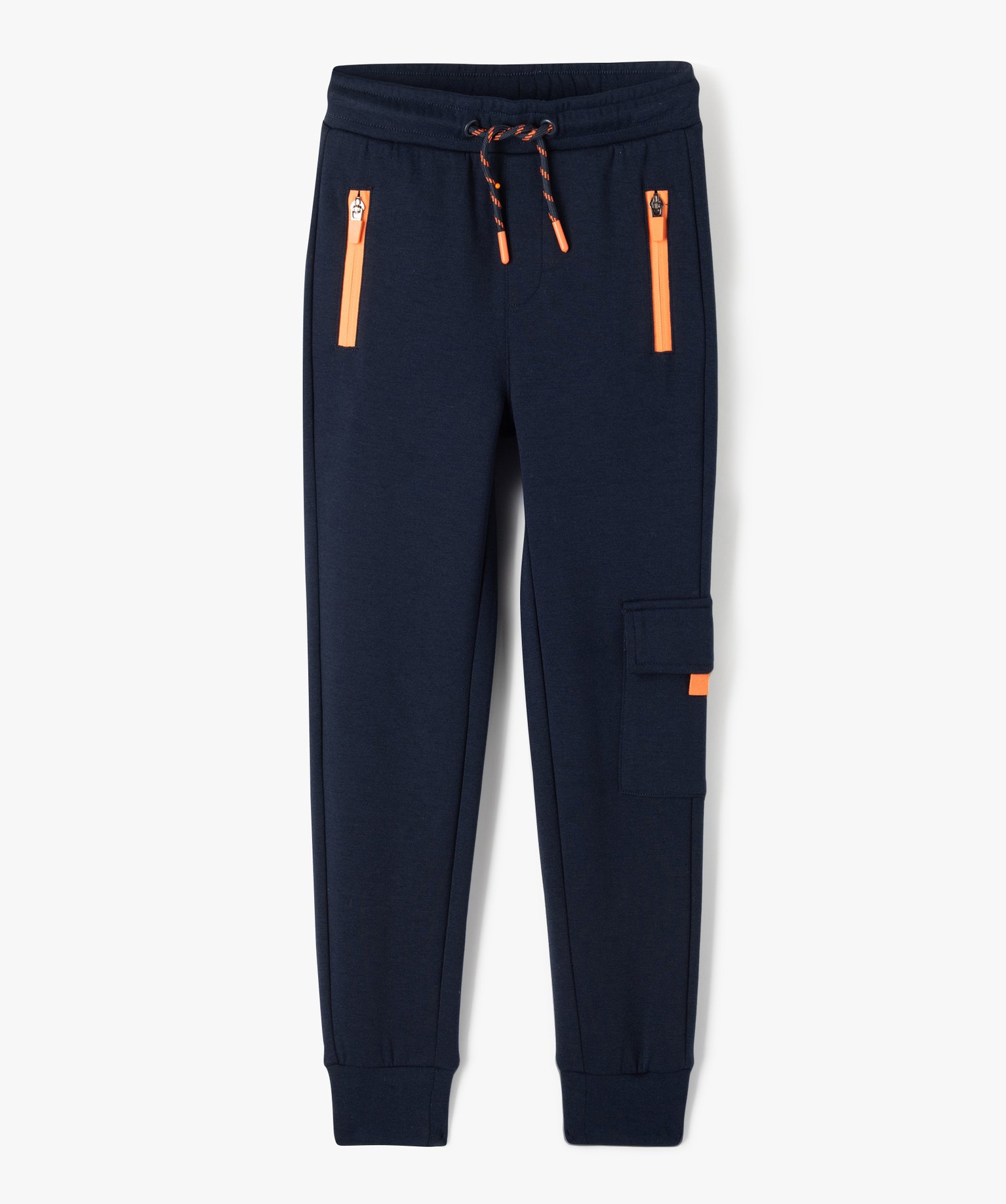 Pantalon de sport coupe slim Garçon marine | GEMO