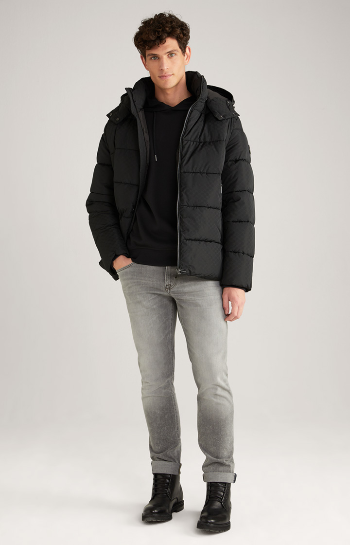 Hoodie Samuel in Schwarz