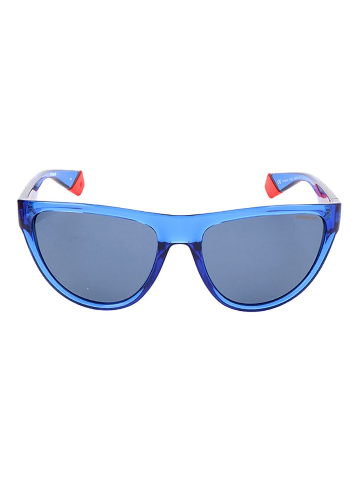 Polaroid Damen-Sonnenbrille in Blau günstig kaufen 56