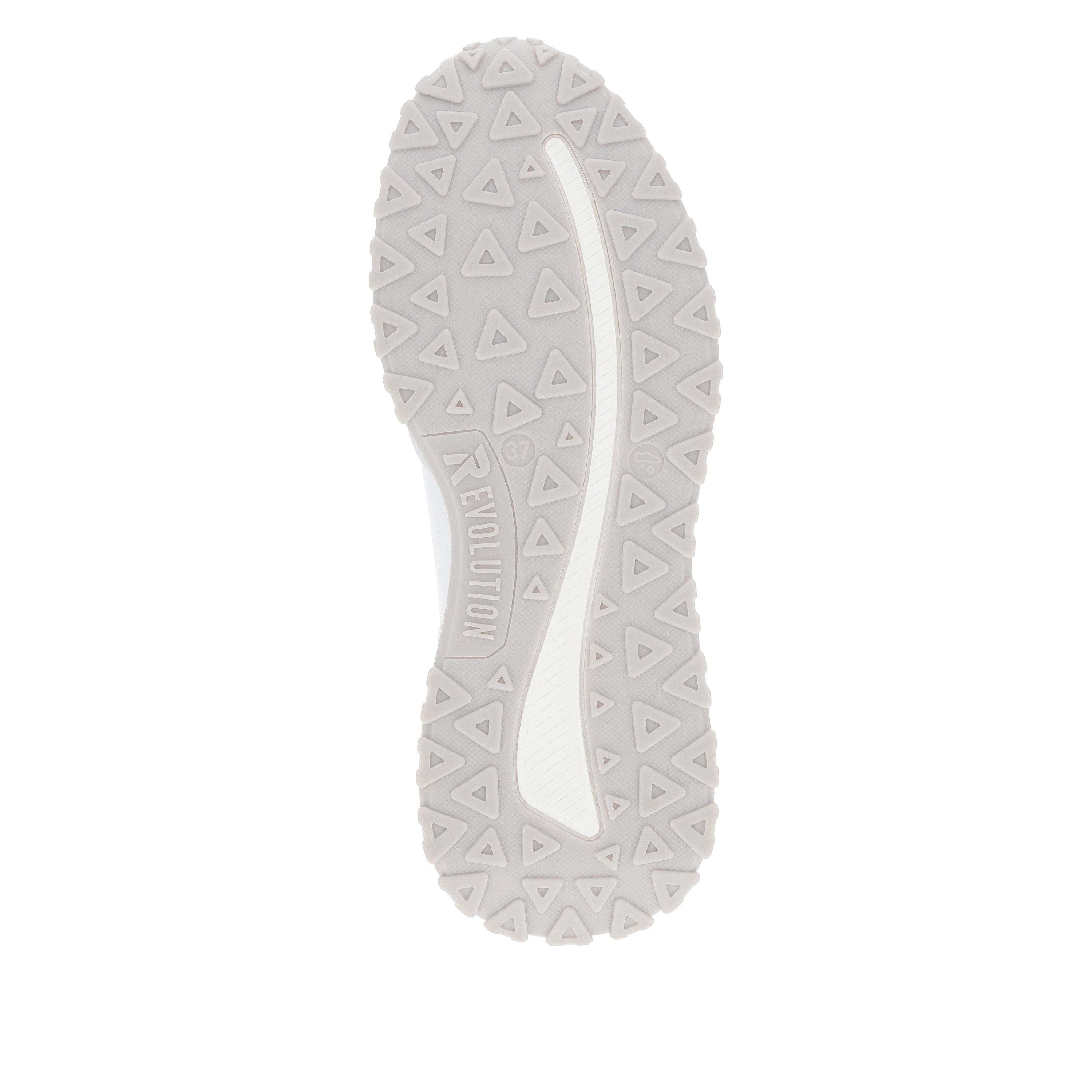 Rieker Damen Sneaker Low snow white