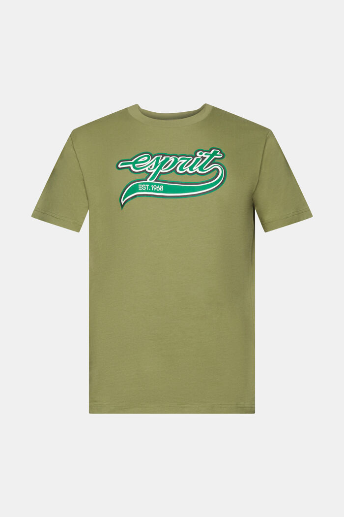 Retro-T-Shirt aus Baumwolle mit Logo