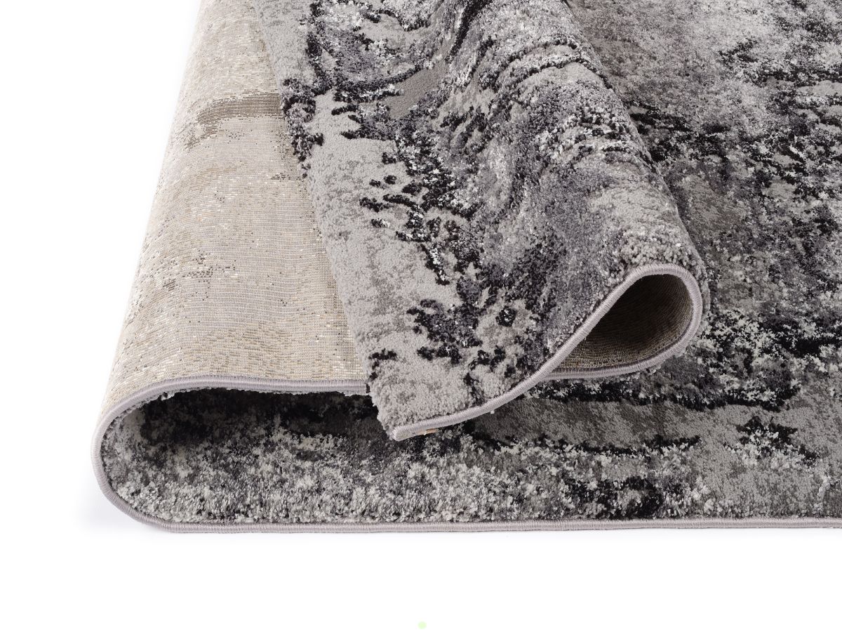 Webteppich Locri Grau-Mix 200 x 290 cm
