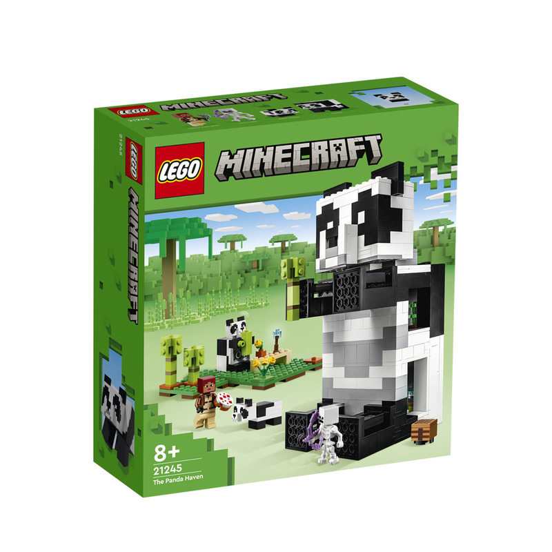21245 Le refuge panda LEGO Minecraft