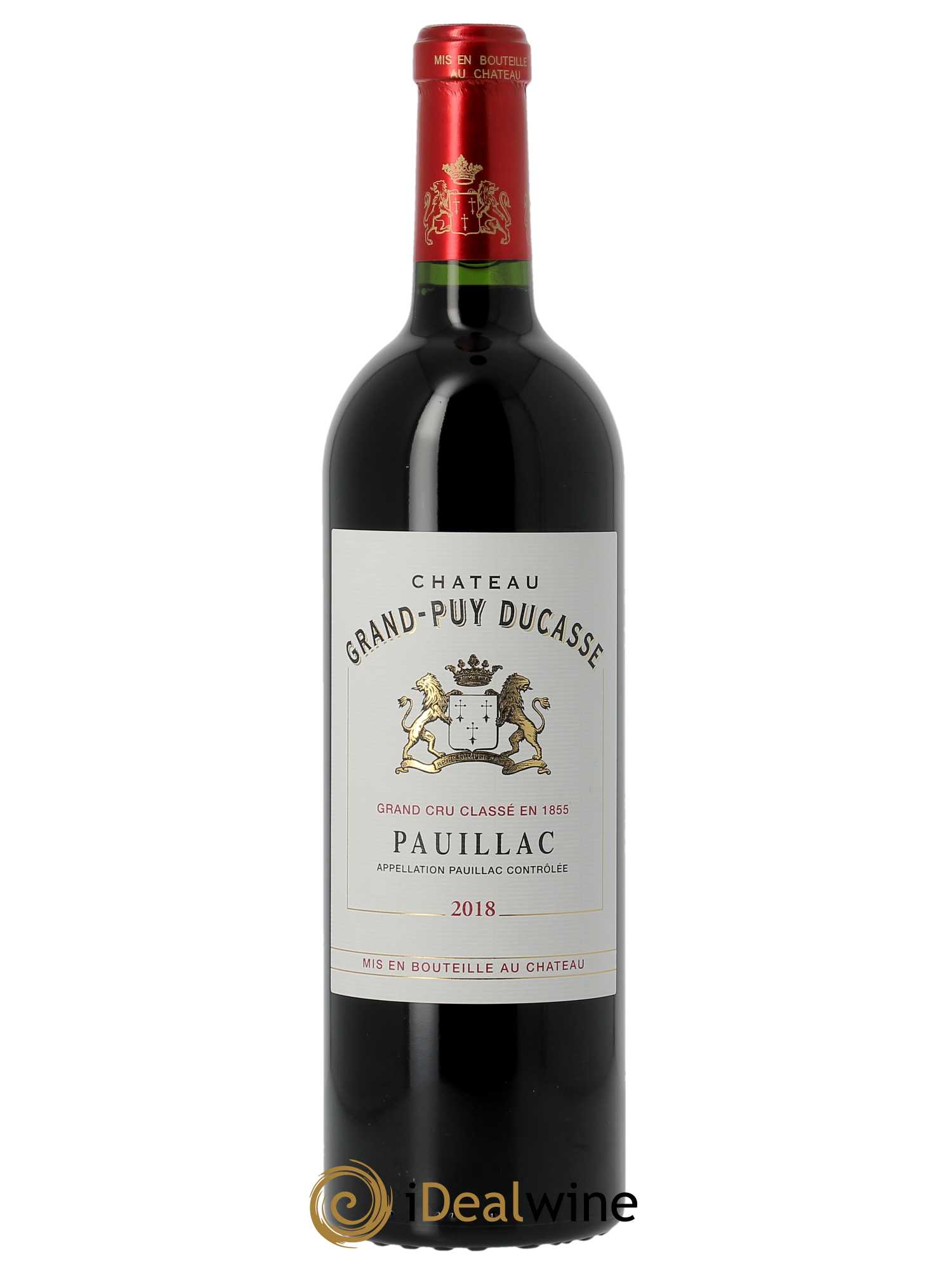 Château Grand Puy Ducasse 5ème Grand Cru Classé (CBO à partir de 12 BTS) 2018 - Lot de 1 Bouteille