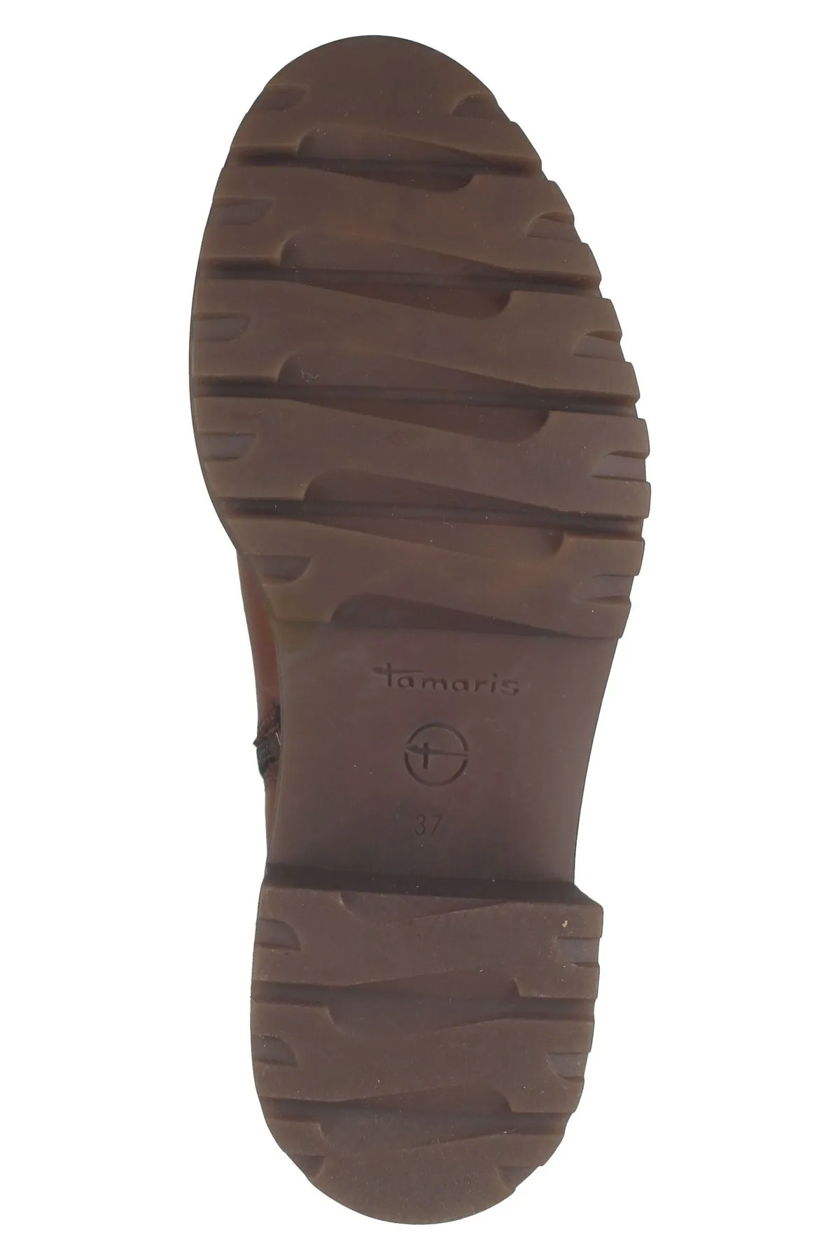 Tamaris  Stiefelette - Braun - Blockabsatz
