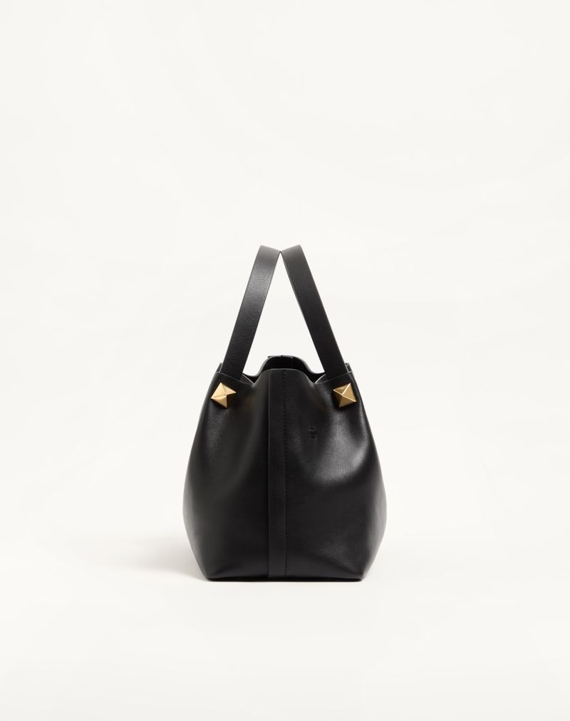 Bolsa de compras pequena em couro macio Valentino Garavani