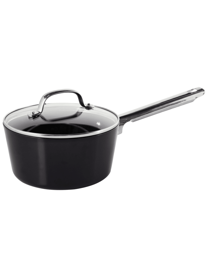 Beliani 10-tlg Kochgeschirr ELITE PRO in Schwarz/Silber günstig kaufen onesize