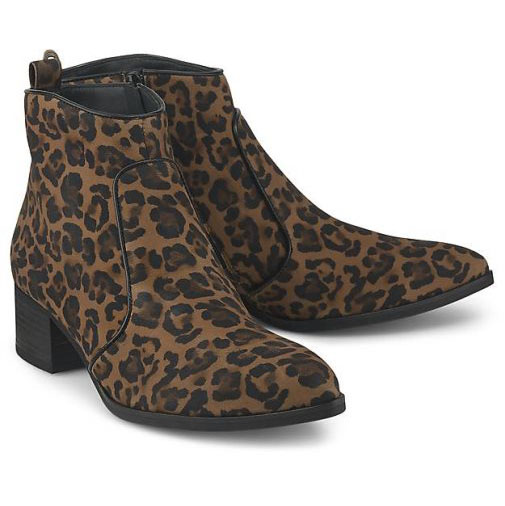 Paul Green Leder-Stiefelette