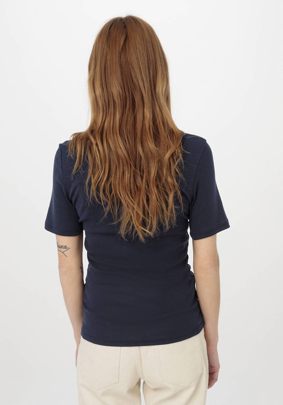 Kurzarm-Shirt aus reiner Bio-Baumwolle