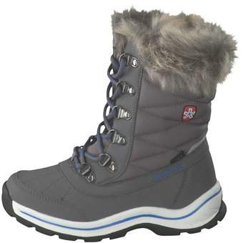 Puccetti Langschaftstiefel in grau