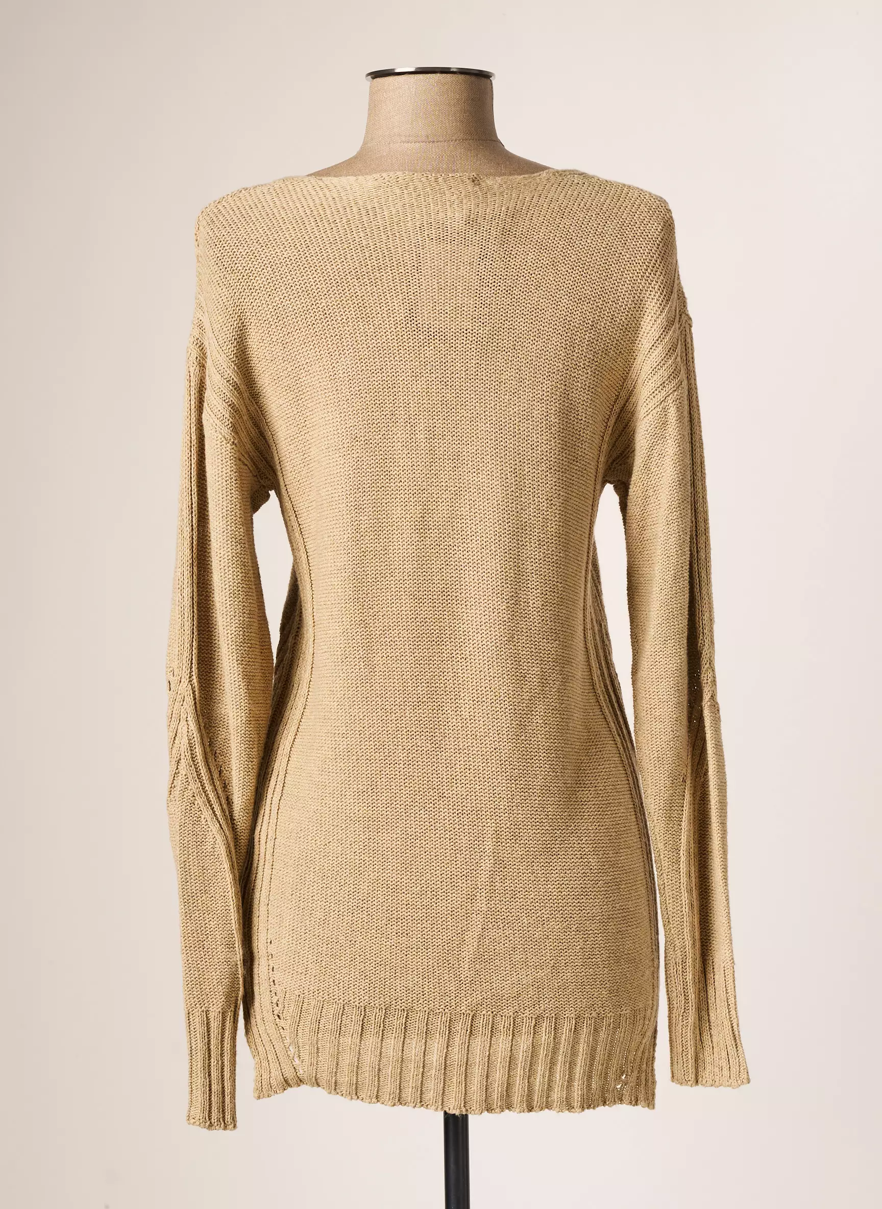 Lauren Vidal Pulls Femme couleur beige