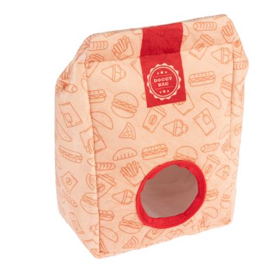 Hundespielzeug Squeaky Burger Menü
