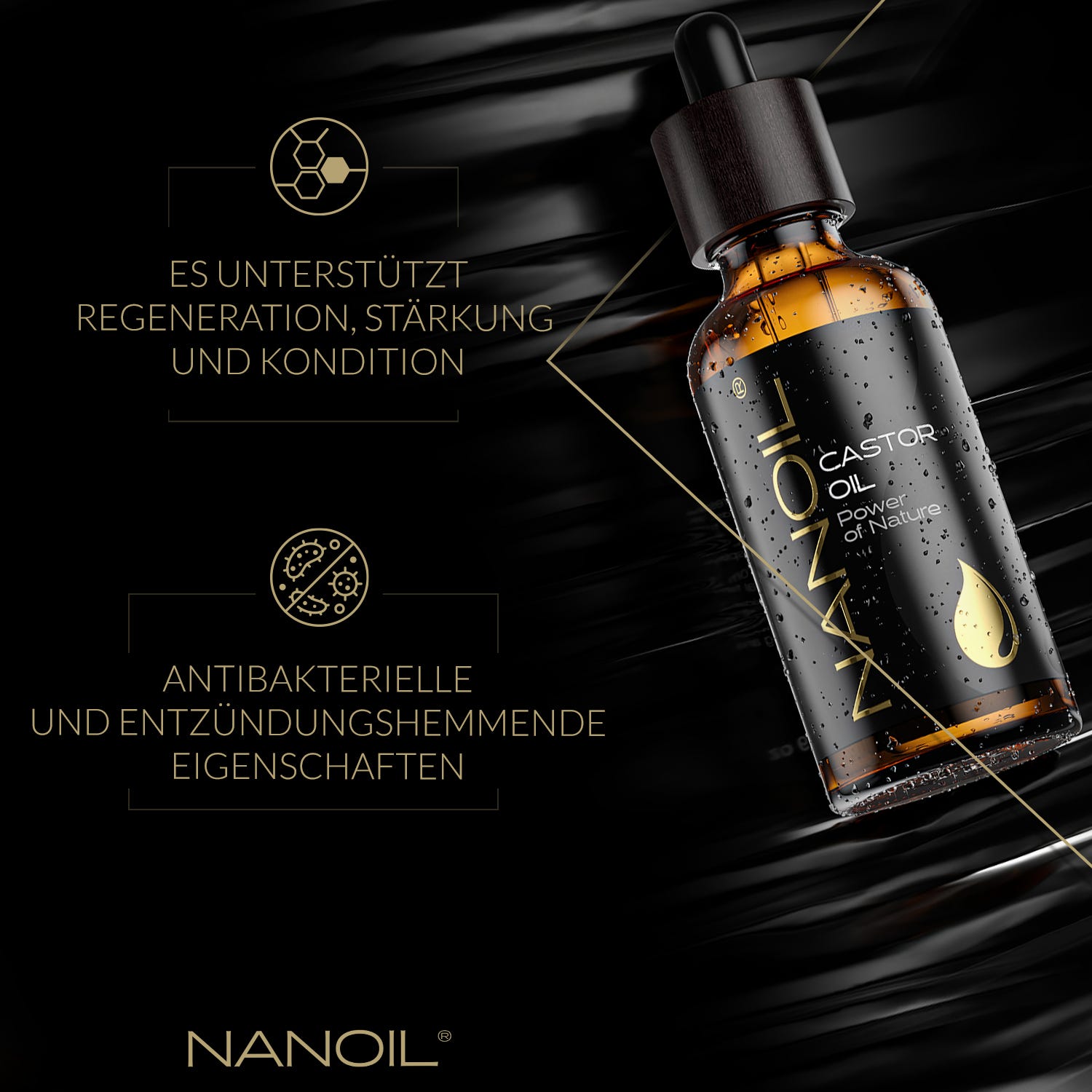 Nanoil Castor Oil 50 ml