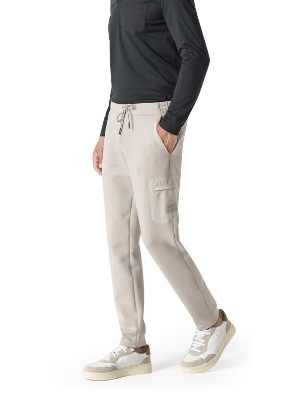 BOGGI MILANO, Sweatpants, Baumwolle, sand