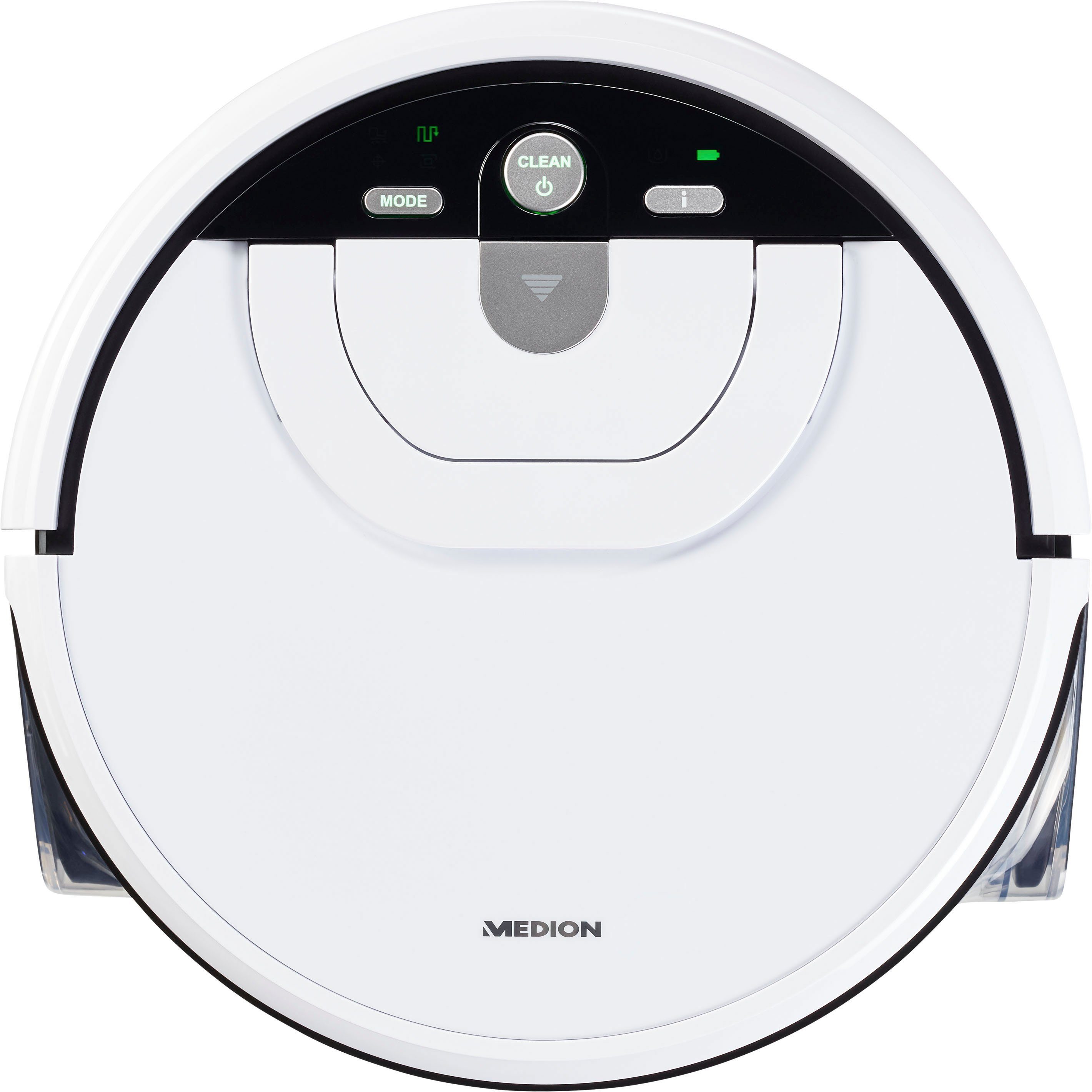 Medion® Wischroboter MD 20053, 25 W, getrennter Frischwasser- und Abwassertank