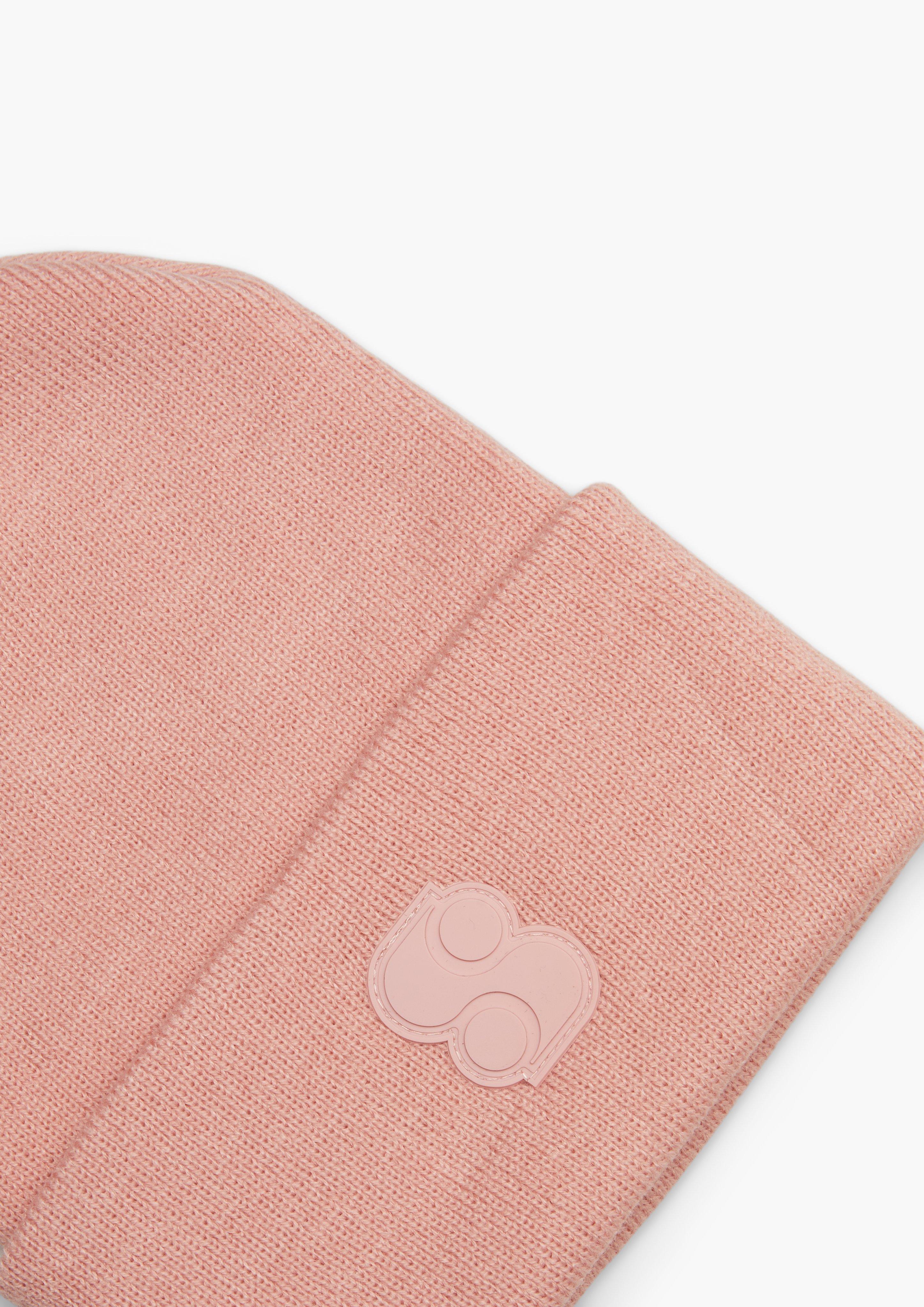 Strickmütze mit Label-Patch  2123528-4257