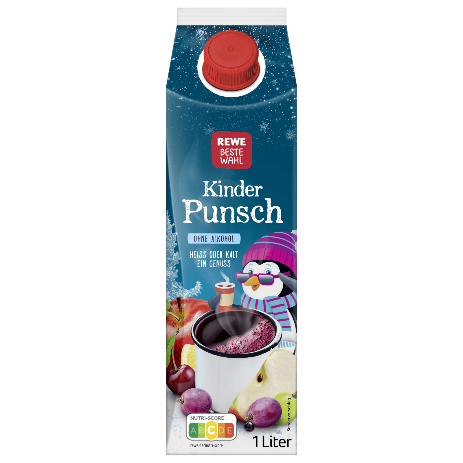 REWE Beste Wahl Kinder Punsch alkoholfrei 1l