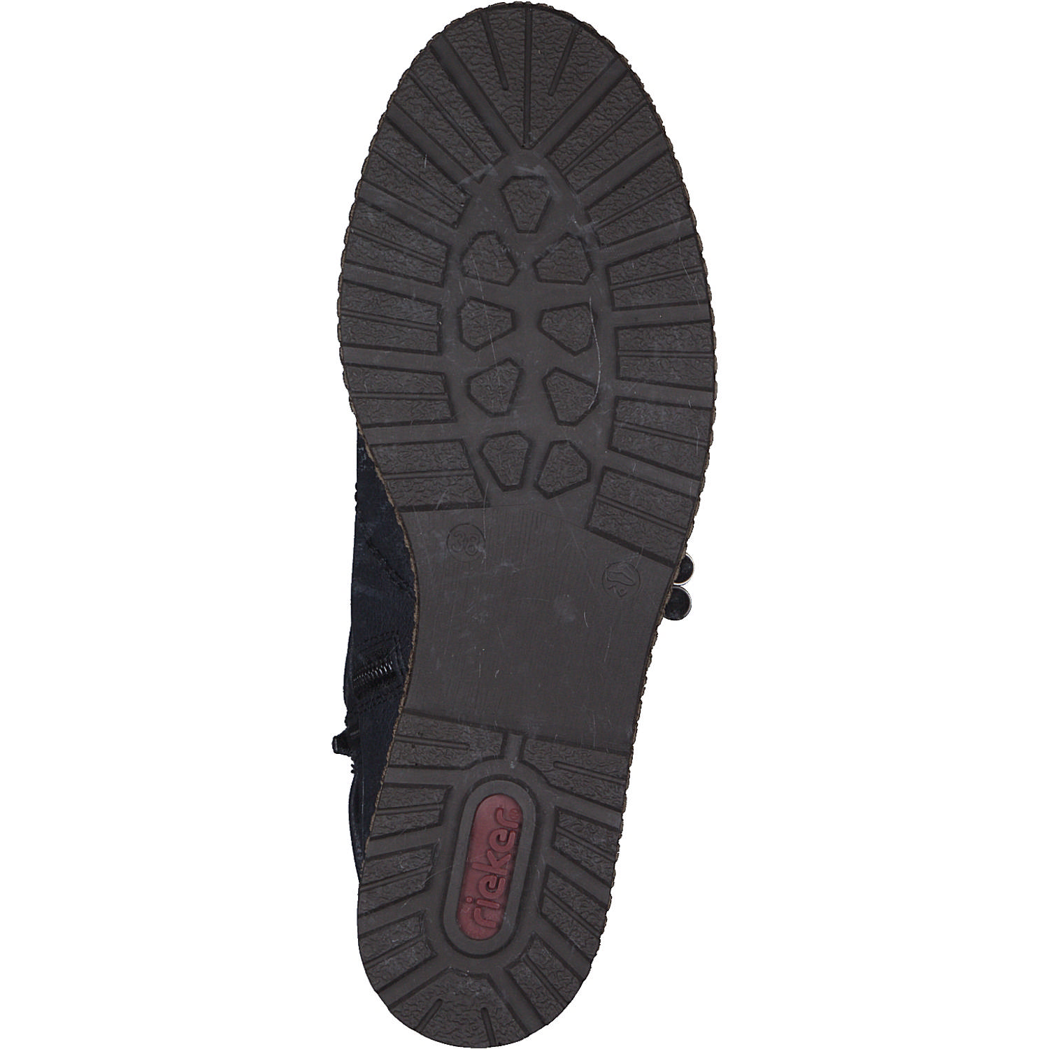 Rieker Z3494, Komfort-Stiefeletten, Damen, Blau (ozean/pazifik)
