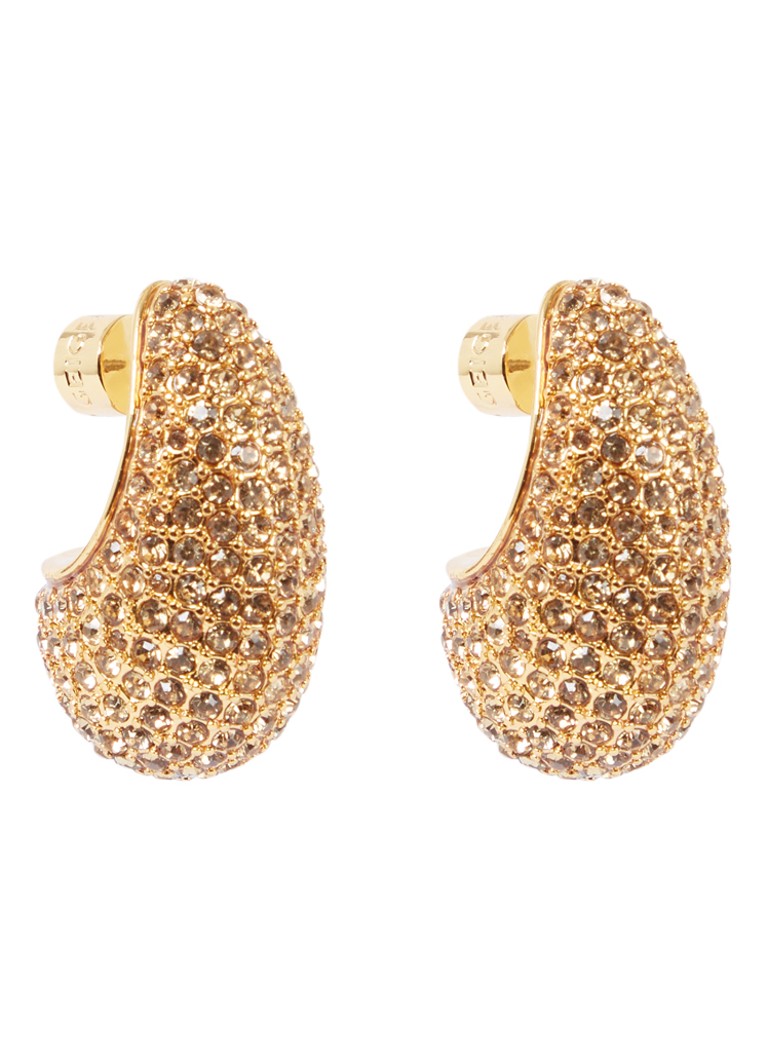 Orecchini Kurt Geiger Pave Dome con pietra di vetro