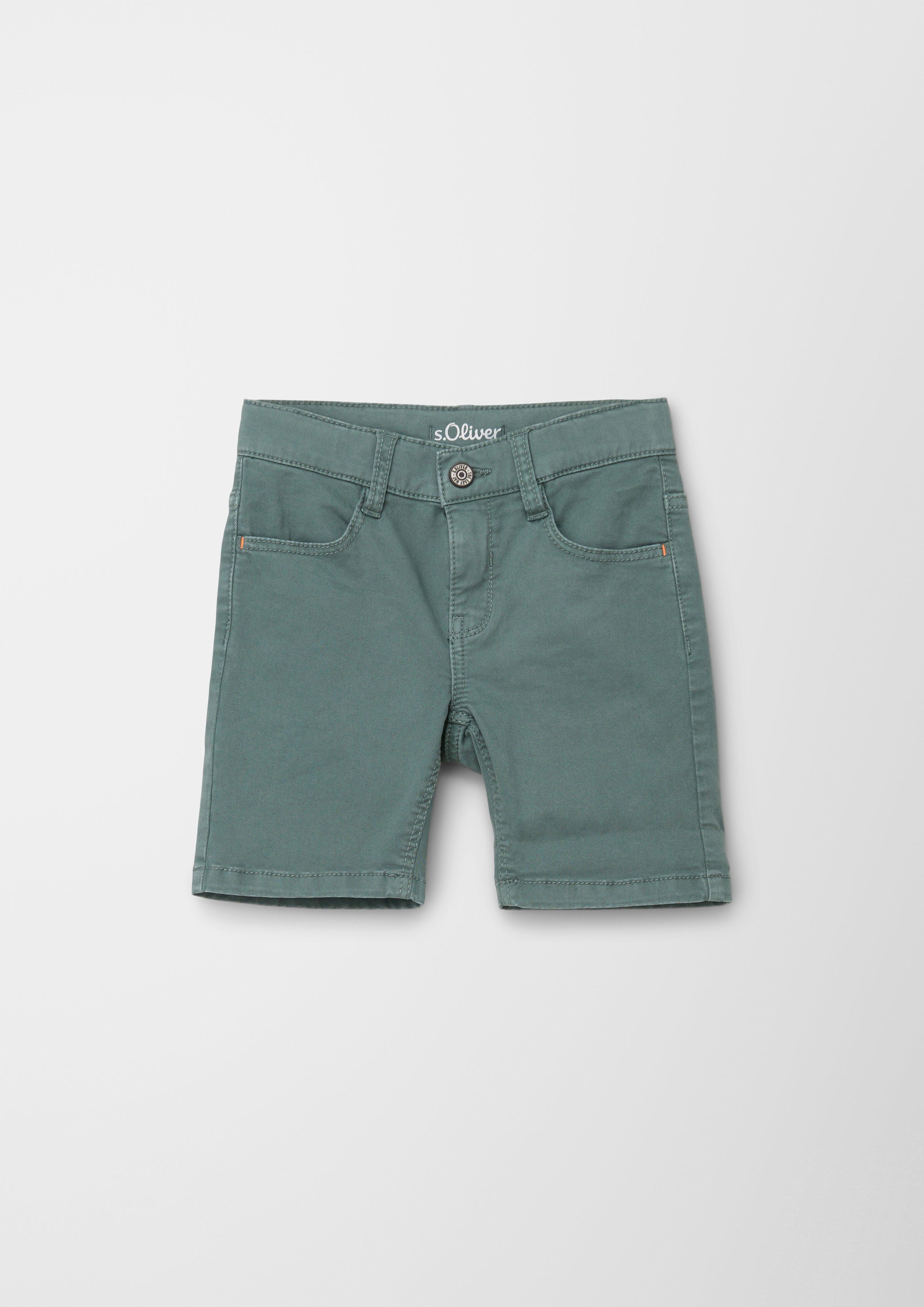 Slim: Bermuda mit Garment Dye  2127526-6714