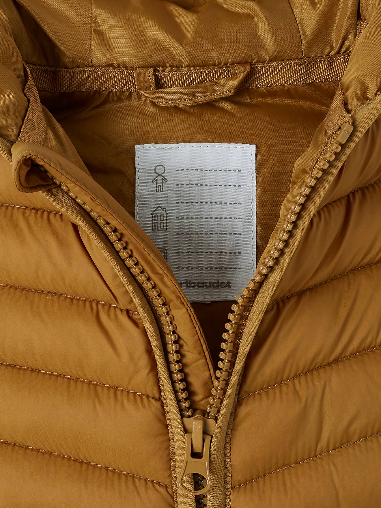 Vertbaudet Baby Light-Steppjacke mit Futter aus Recycling-Polyester - bronze