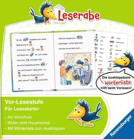Leserabe – Vor-Lesestufe: Polizeigeschichten