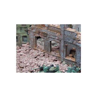 Trümmer ziegelrot, 100g 1:72