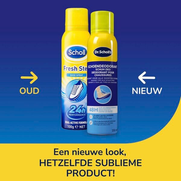 Scholl Schoenenspray dezodor 150ml
