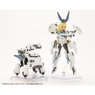 Maruttoys Plastic Model Kit - Tamotu Type-S (White Ver.)