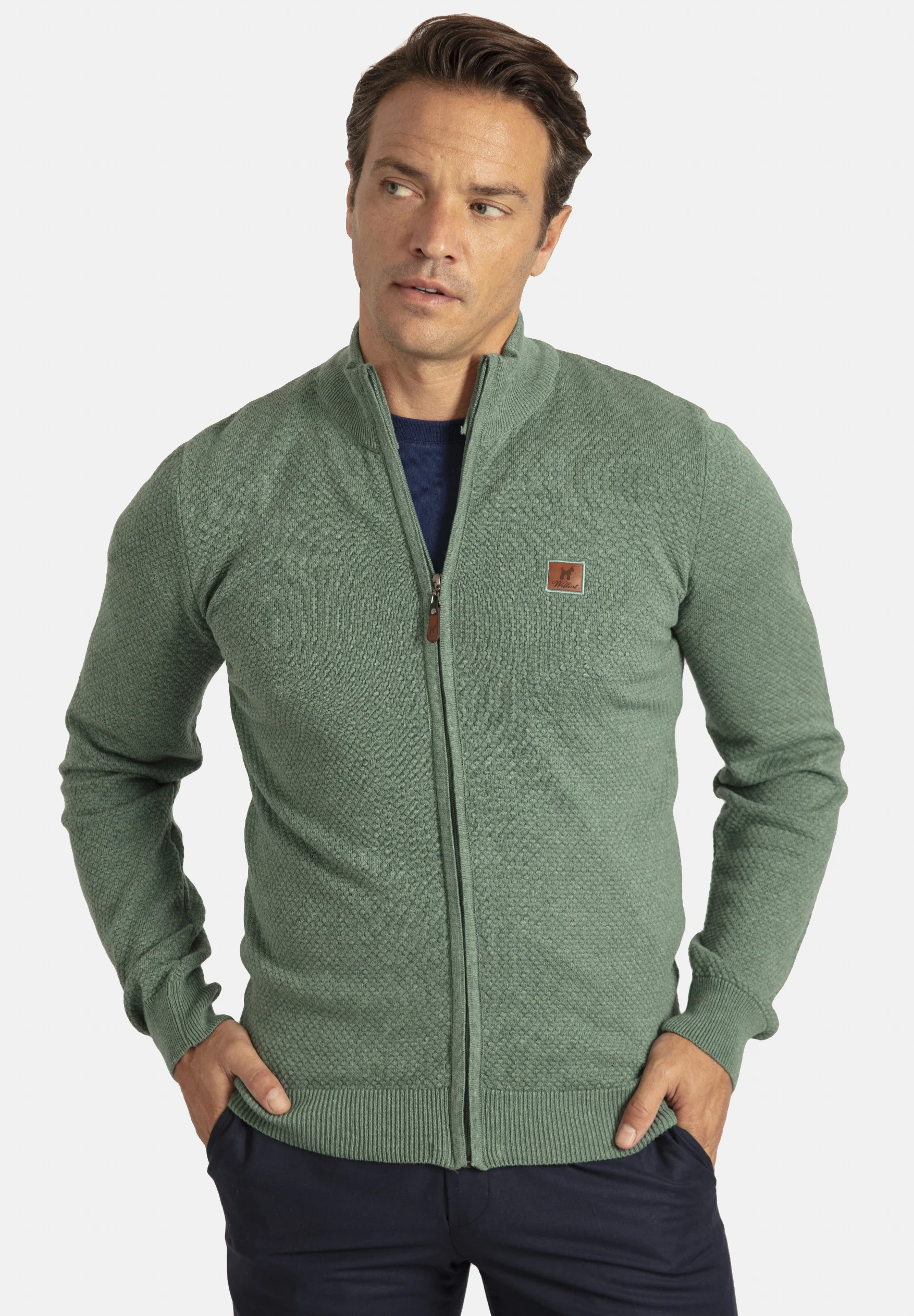 Williot MODERN FIT HONEYCOMB - Cárdigan