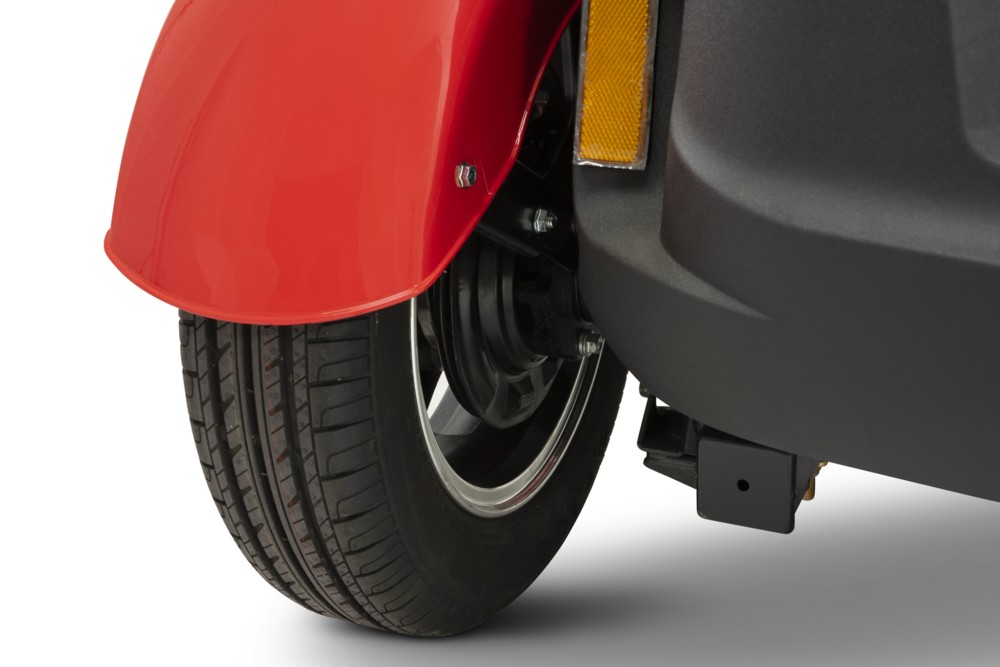 Econelo Elektro Kabinenroller Nelo 3.1 45 km/h rot