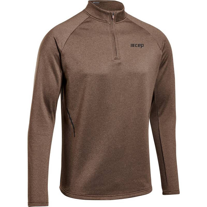 CEP Cold Weather Zip Shirt Longsleeve Laufshirt Herren