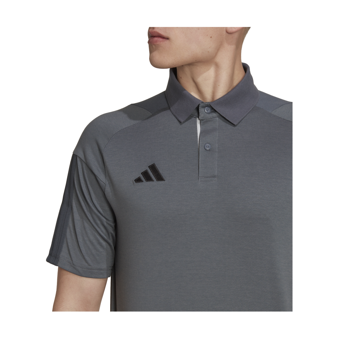 adidas Tiro 23 Competition Poloshirt Grau
