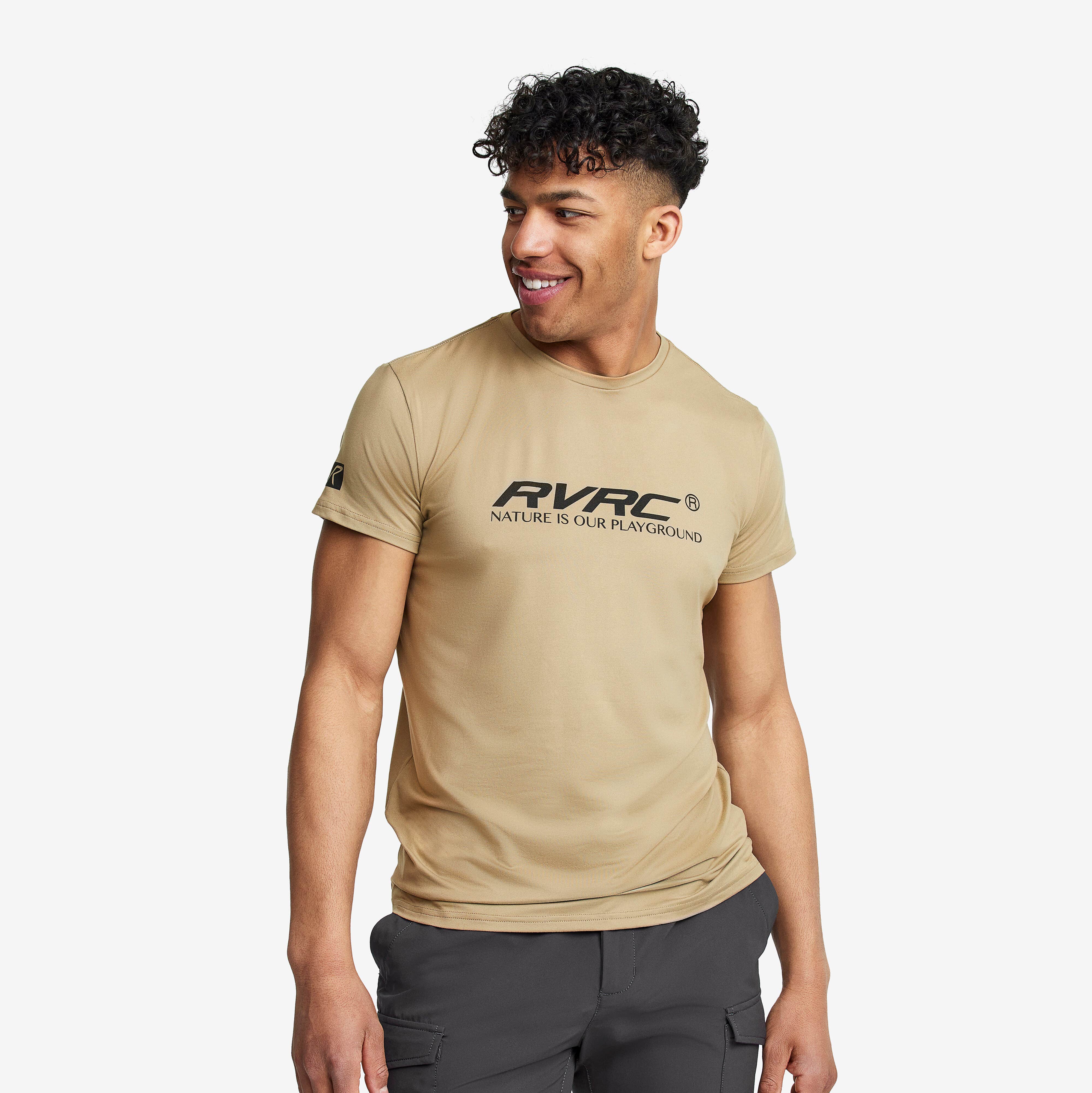 Vagabond Tee Homme Khaki