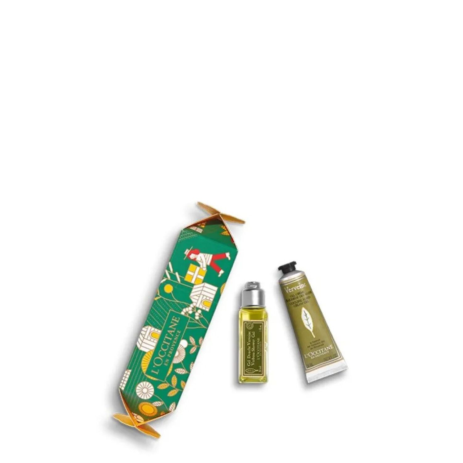 l'occitane Cracker Verveine Gel Douche + Crème Mains