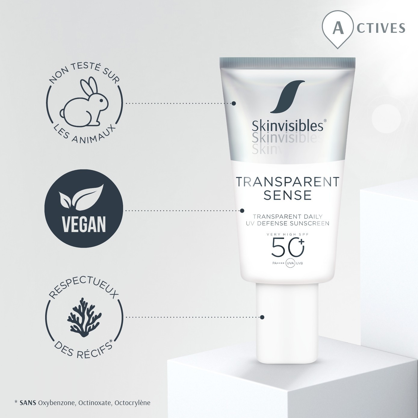 Skinvisibles Skinvisibles Transparent Sense SPF50 50ml