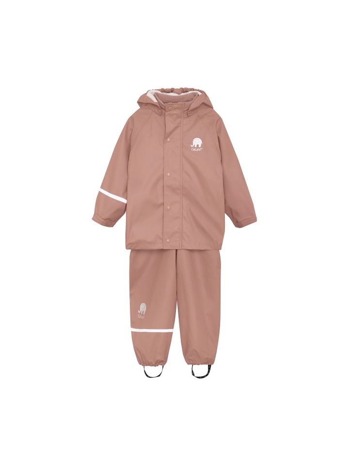 CeLaVi Regenoverall CEBasic rainwear set solid PU - 1145  Regenanzug Set 2 tlg. in Rosa günstig kaufen