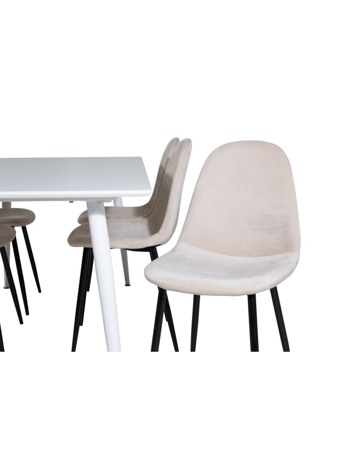 ebuy24 Essgruppe Polar 11 (7-teilig) Beige 90 x 180 cm günstig kaufen onesize