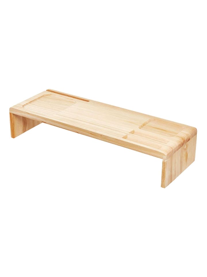 Idesign Schreibtisch-Organizer ''EcoOffice'' in Hellbraun - (B)54,6 x (H)10,8 x (T)19 cm günstig kaufen onesize