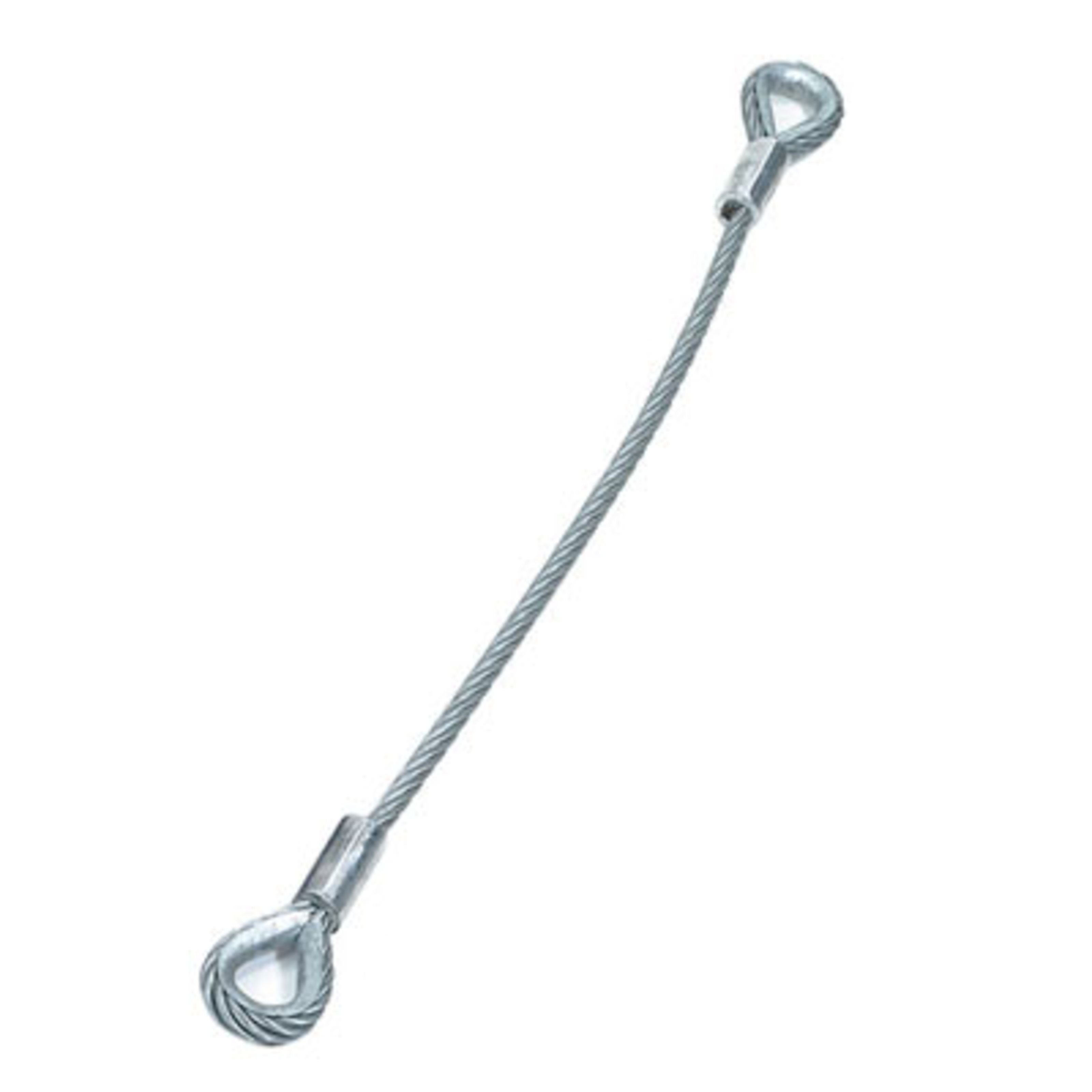 lightmaXX Gerüst, Safety Stahlseil 16mm x 1m DIN 56926