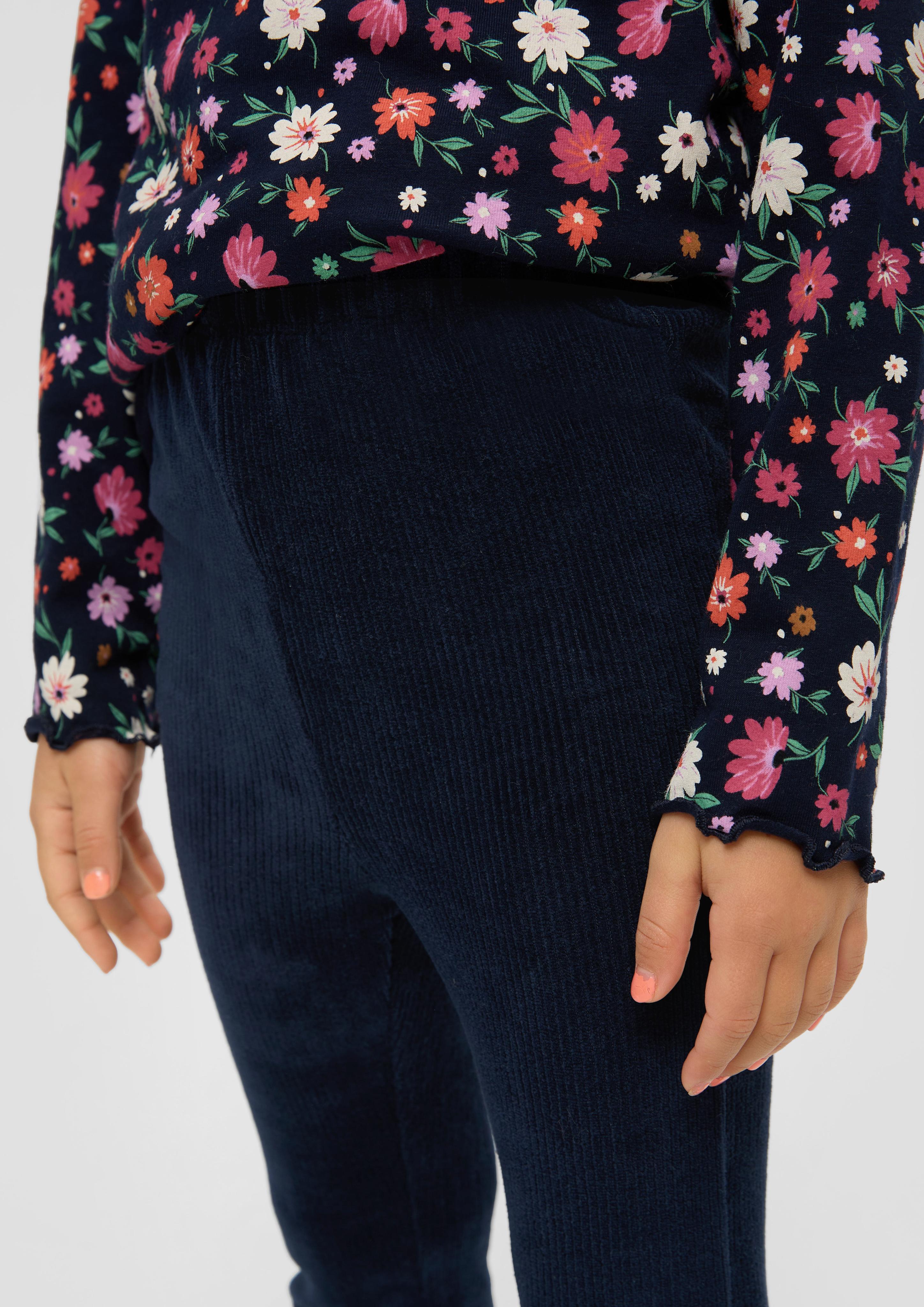 Samtleggings mit Flared Leg   2133920-5952