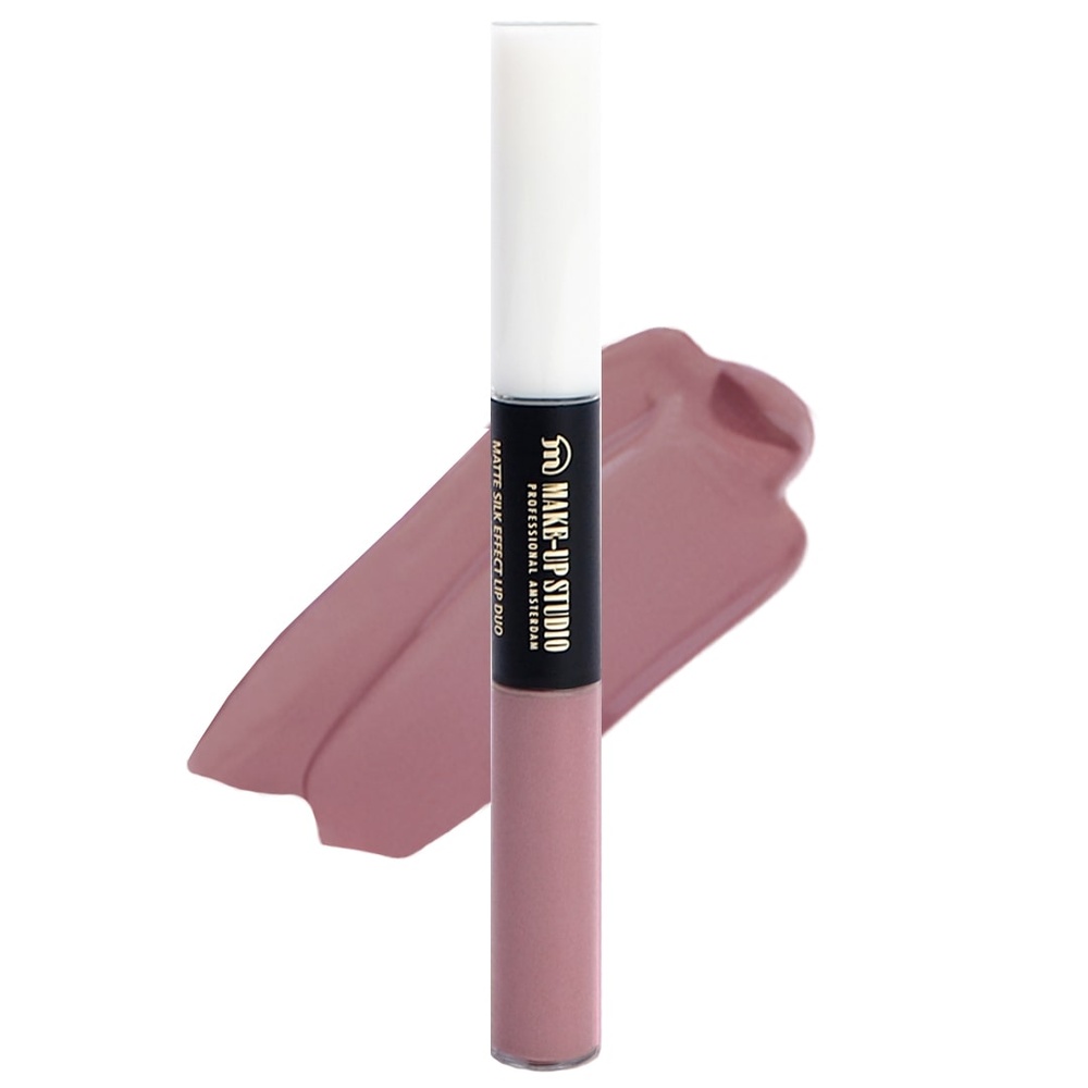Make-up studio Matte Silk Effect Lip Duo Lipstick - Blushing Nude Rouge à lèvres duo à effet mat soyeux