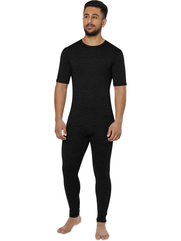 Normani Outdoor Sports Herren Merino Unterhose Sydney in Schwarz günstig kaufen