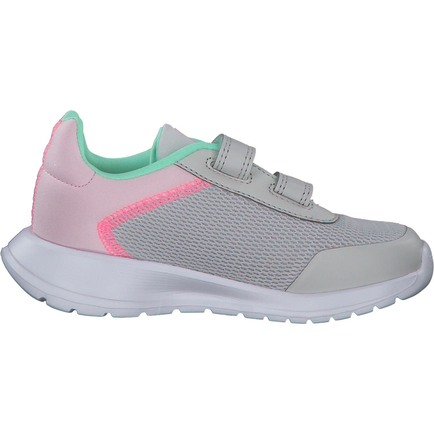 Adidas Tensaur Run 2.0 CF I, Sneakers Low, Kinder, grey one/beam pink/pulse mint